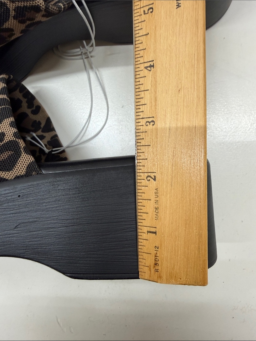 Report Leopard-Print Slide Mules in Brown and Black - Picture 7 of 7